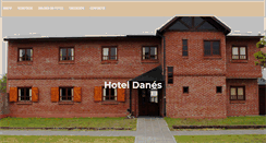 Desktop Screenshot of hoteldanes.com.ar